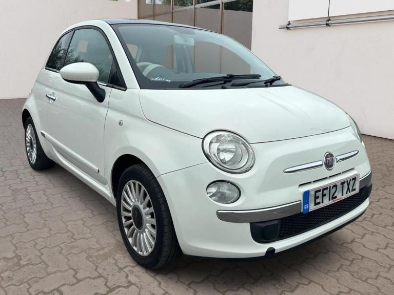 2012 Fiat 500 1.2 Lounge Euro 5 (s/s) 3dr HATCHBACK Petrol Manual