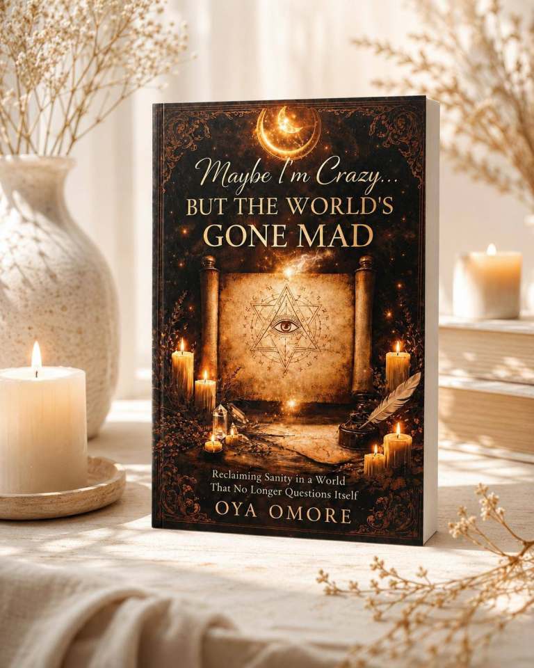 Maybe I’m Crazy… But the World’s Gone Mad | Mental Health & Self Discovery Book