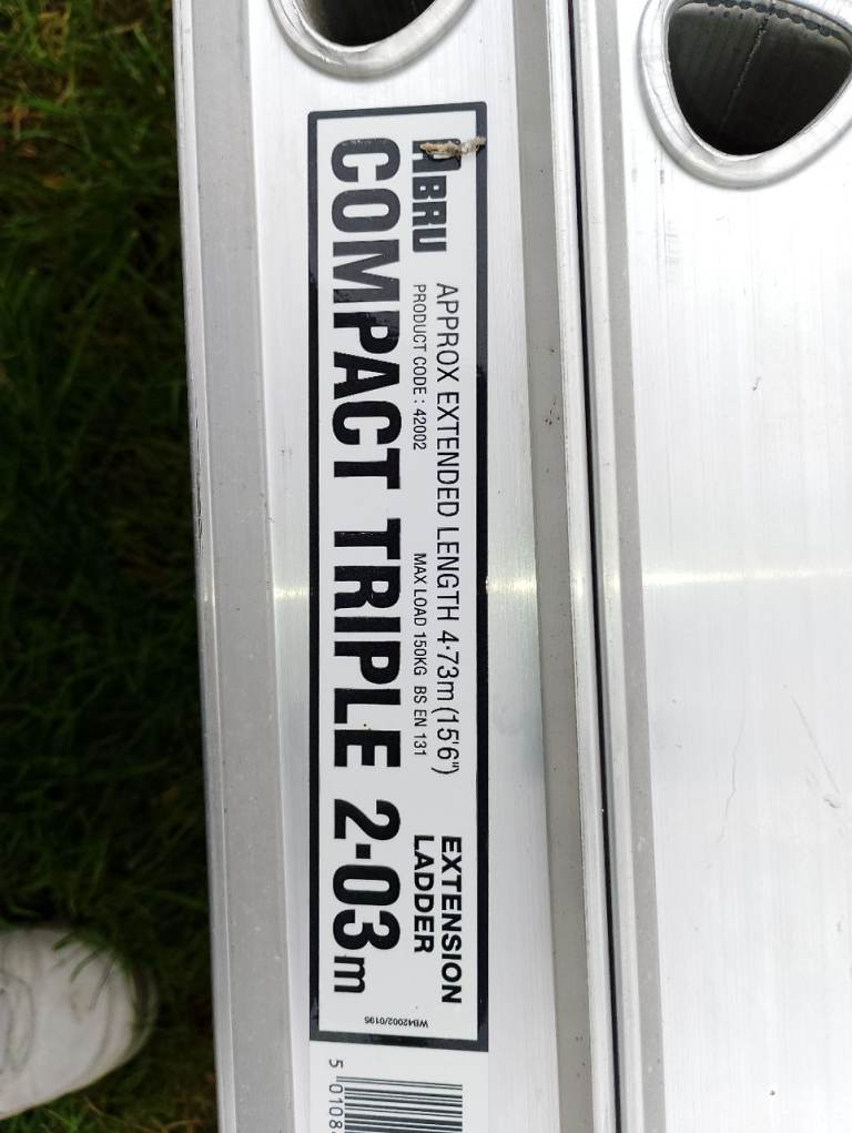 Abru compact triple ladder 