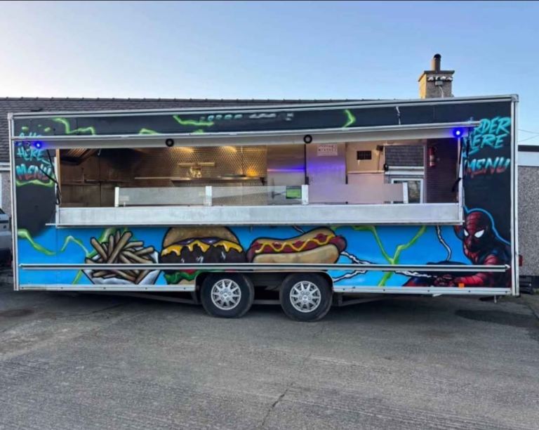 Catering trailer Burger Van chippy business 