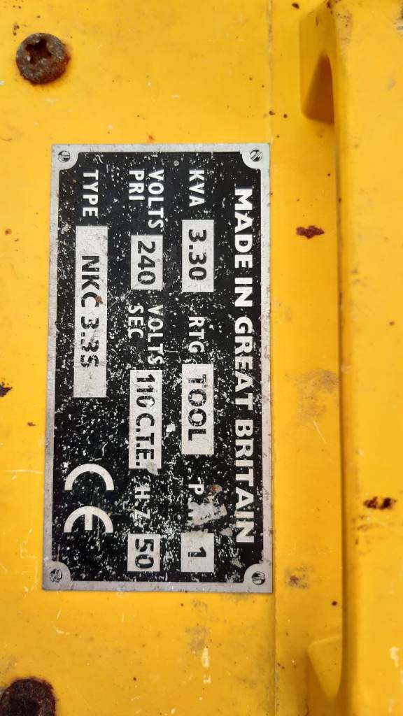 110 volt transformer and tools