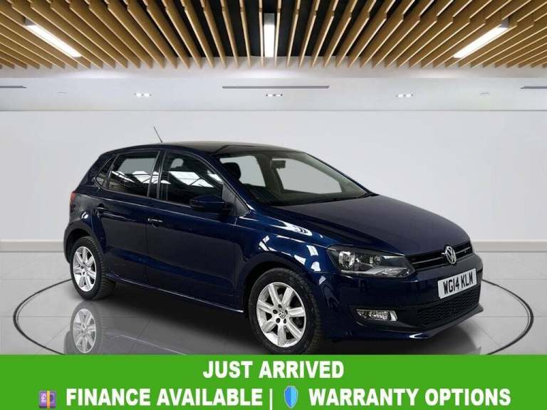 2014 Volkswagen Polo 1.4 Match Edition Hatchback 5dr Petrol DSG Euro 5 (85 ps) Hatchback Petrol A...