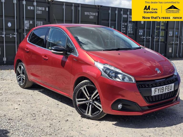 2019 Peugeot 208 1.2 PureTech GPF GT Line Hatchback 5dr Petrol EAT Euro 6 (s/s) (110 ps) Hatchbac...