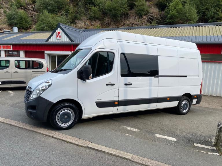 2019 Vauxhall Movano 2.3 CDTI L3 H3 Van 130ps F3500 Ideal Camper Van Conversion Day Van Air Con P...
