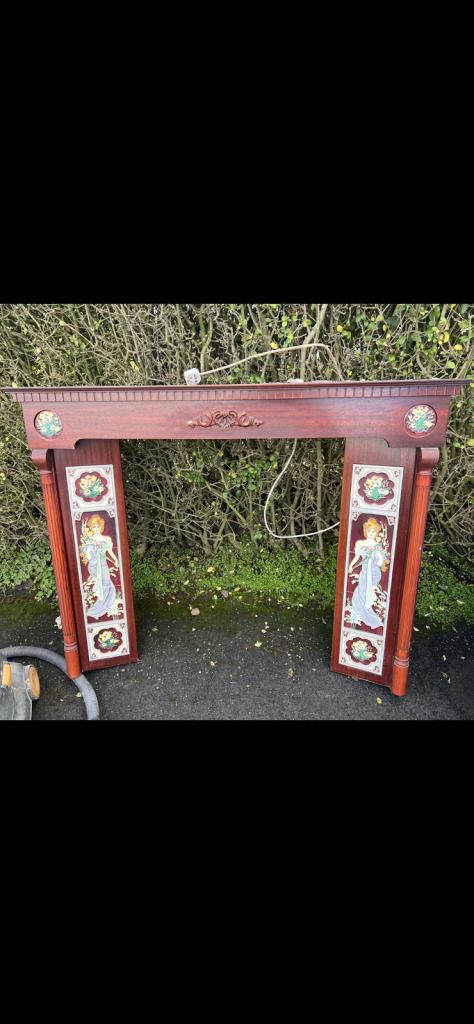 Decorative Fireplace. 