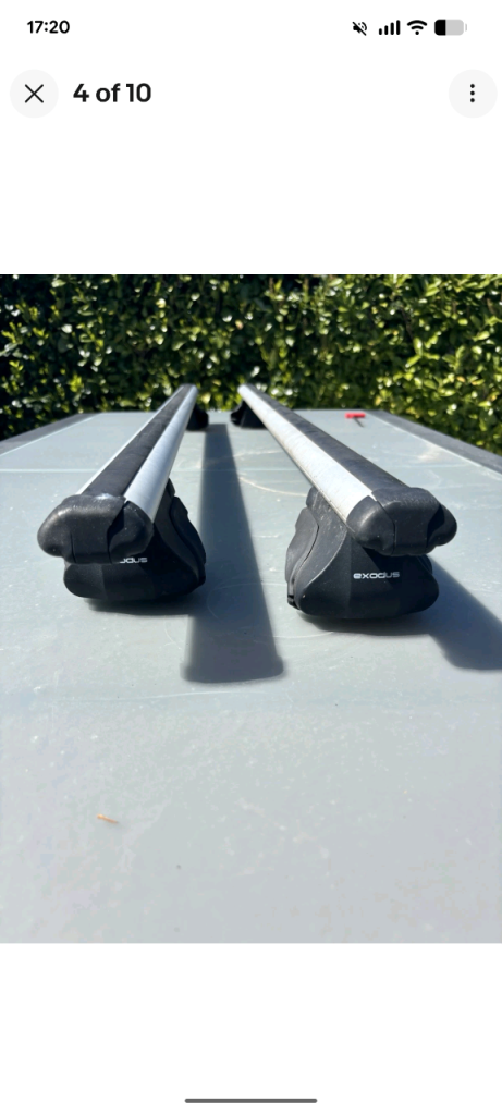 Non rail universal exodus roof bars