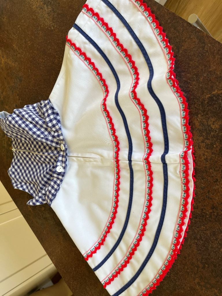 1974 TODDLER’s SUMMER’s DRESS  ( fits 3 yr old) quality & style 
