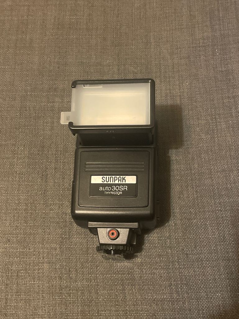 Sunpak Auto 30 SR Thyristor Flash.