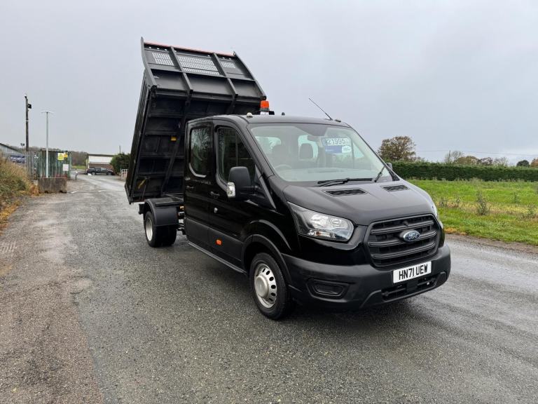 Ford Transit 2.0 350 EcoBlue Leader Double Cab tipper 4dr Diesel Manu... 2021/71