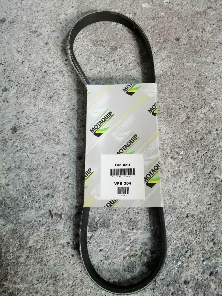 Motaquip Multi Ribbed Belt - Fan Belt 4 X 0837 A Vfb304