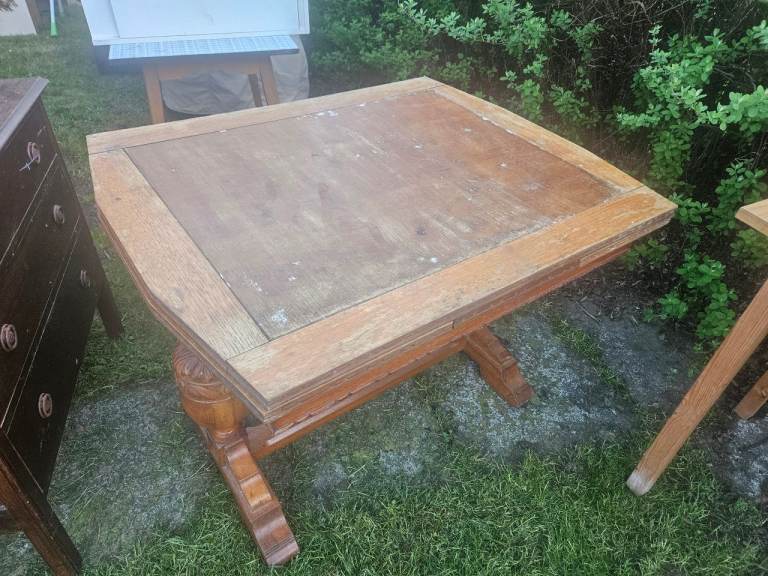 Old dining table