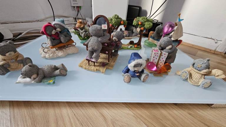 Me To You Tatty Ted ornaments figures bundle