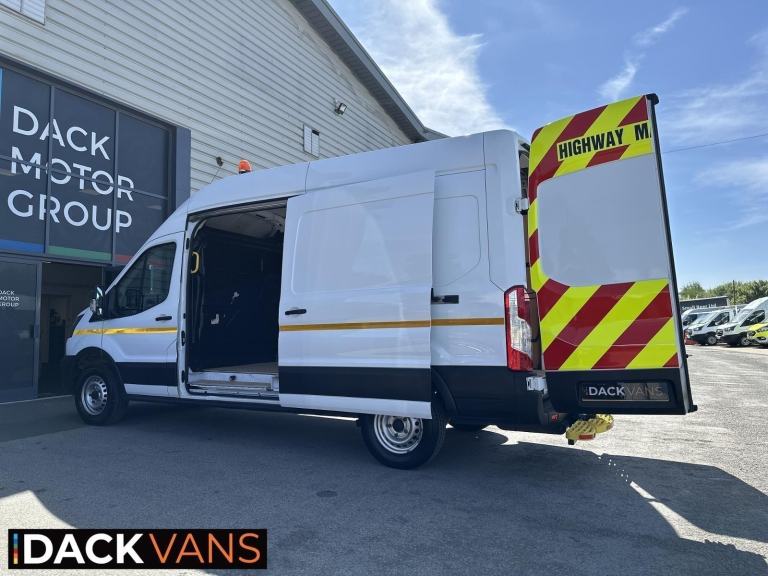 23 Reg, Ford Transit L3H3 130ps RWD, Utility, Workshop, Civils,Tow bar
