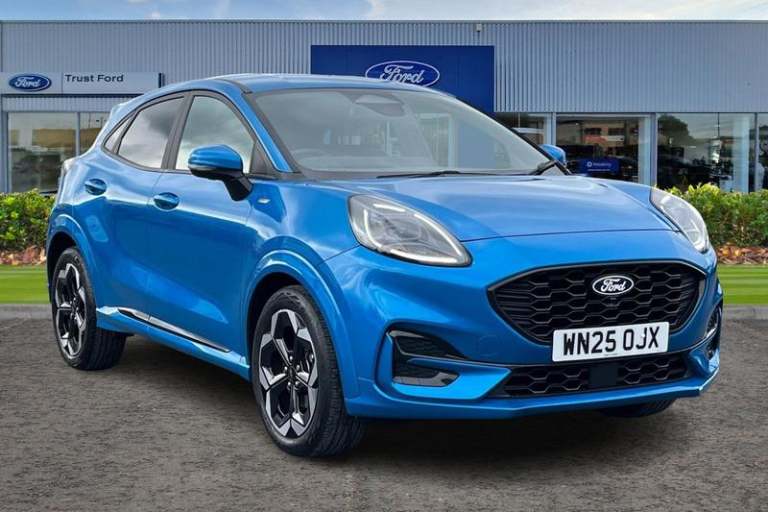 2025 Ford Puma 1.0 EcoBoost Hybrid mHEV 155 ST-Line X DCT**REAR CAMERA - POWER TAILGATE -  Hatchb...