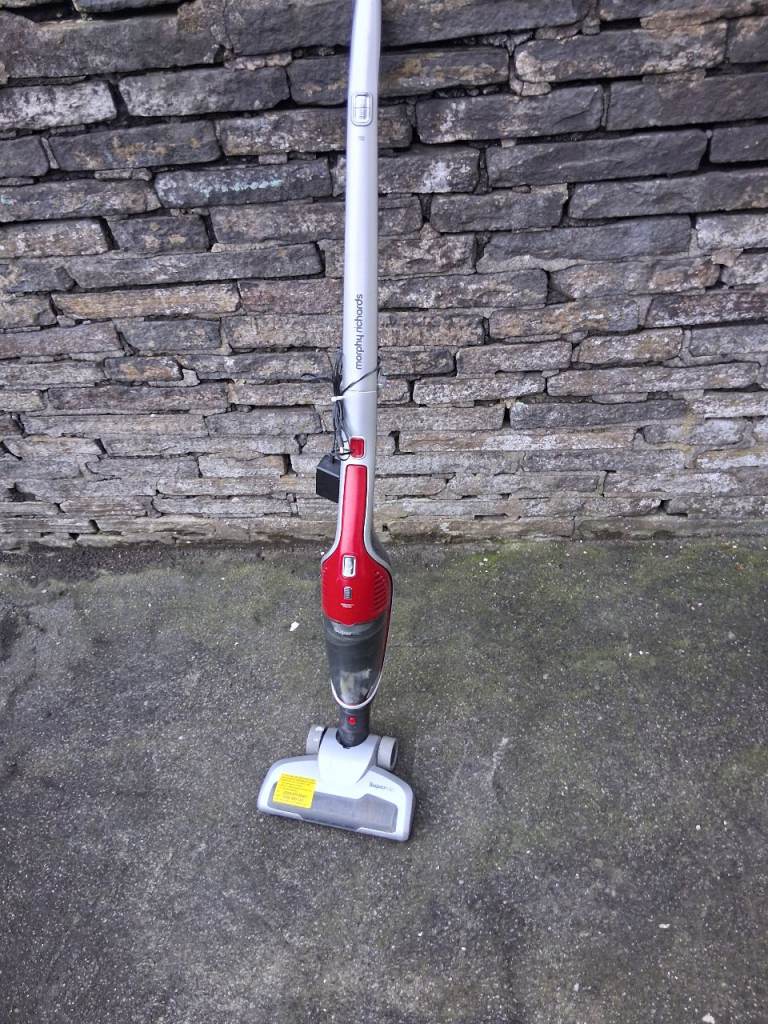 Cordless Stick Vacuum Cleaner – Red and Grey, Good Condition