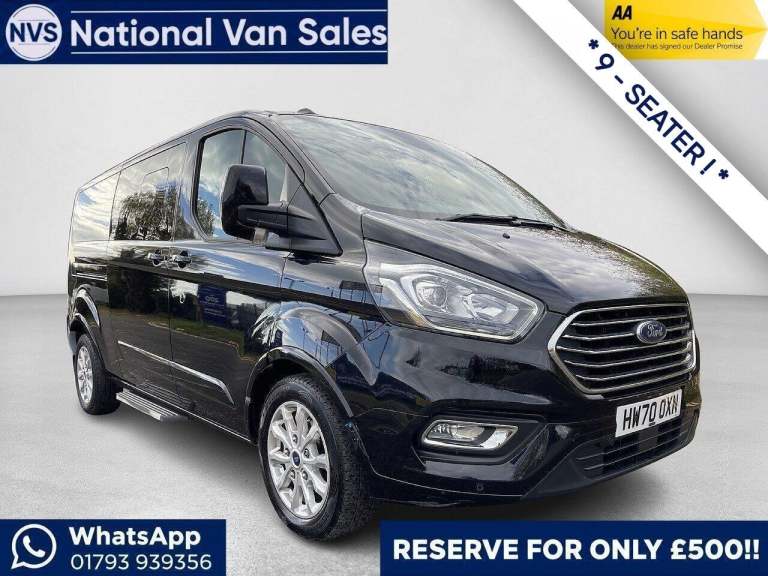 2020 Ford Tourneo Custom 2.0 320 EcoBlue Titanium Auto L2 Euro 6 (s/s) 5dr MPV Diesel Automatic