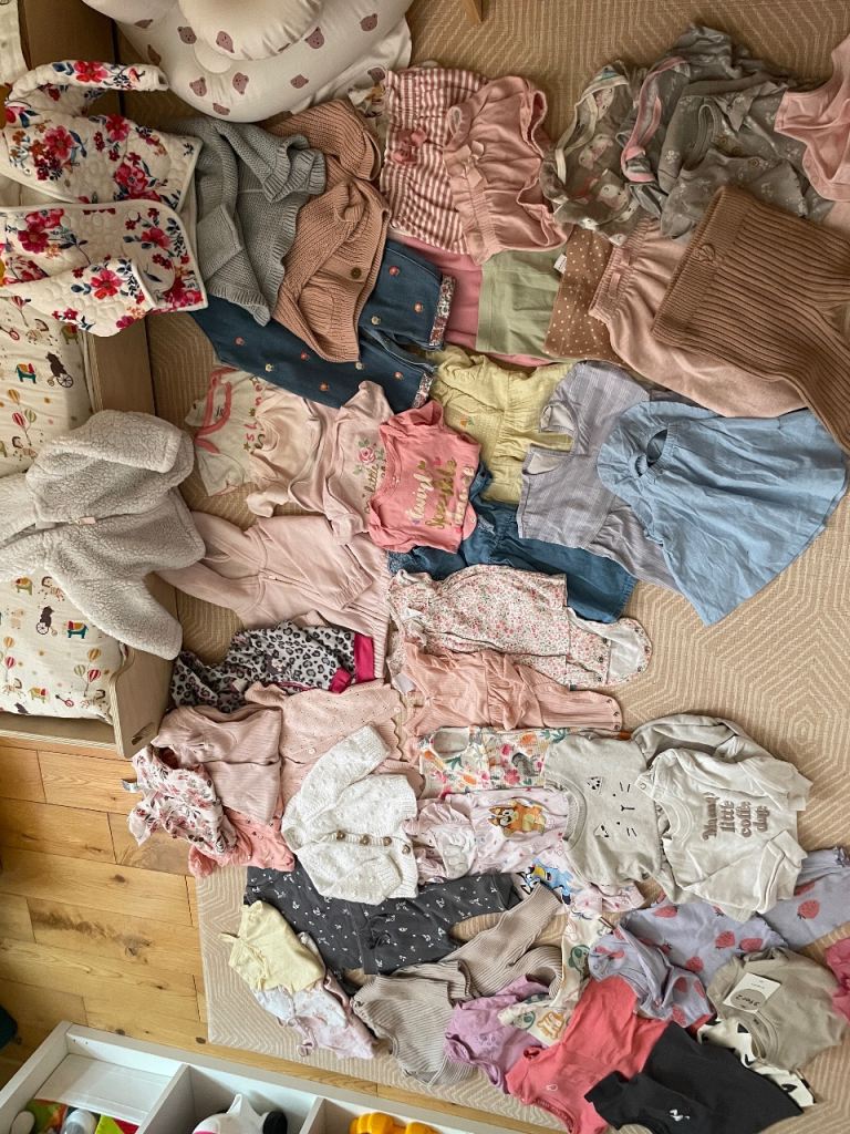 Baby girl clothes bundle 3-6months