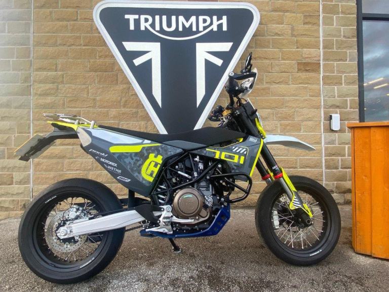 2023 HUSQVARNA 701 SUPERMOTO - JUST 80 MILES FROM NEW