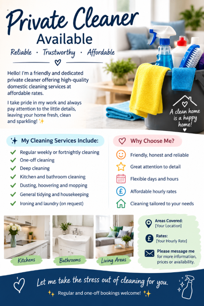 Private Cleaner 