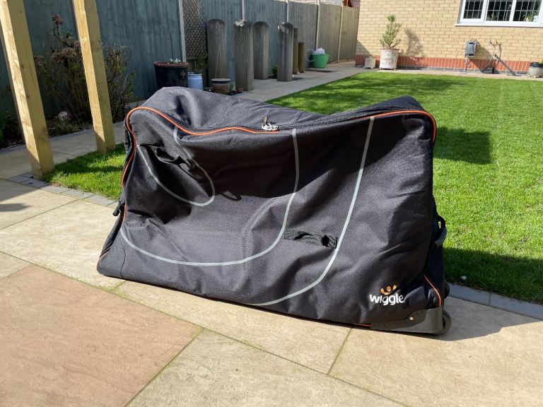 Wiggle Bike Travel Bag – Black, Good Condition