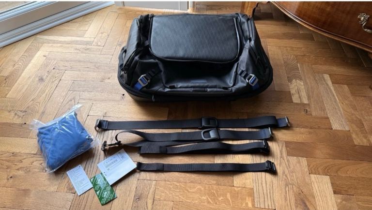 BMW Rear Tail Bag Black Collection (50-60L) 