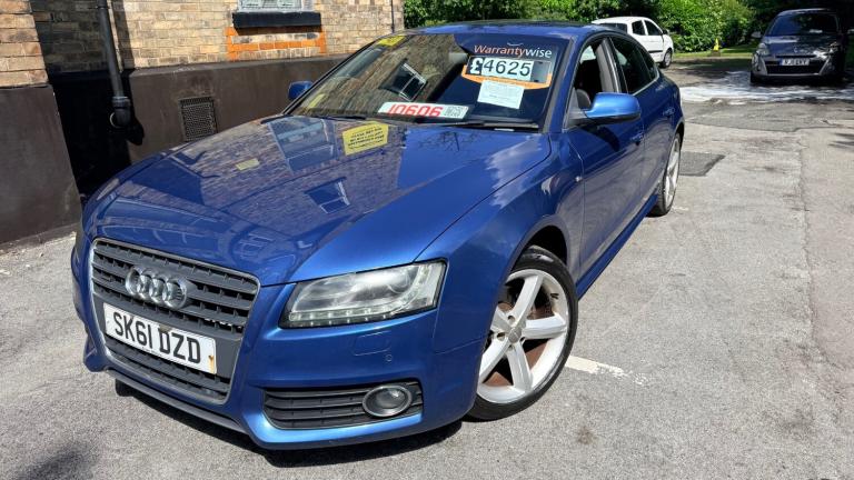 2011 Audi A5 2.0 TDI Quattro S Line 5dr HATCHBACK Diesel Manual