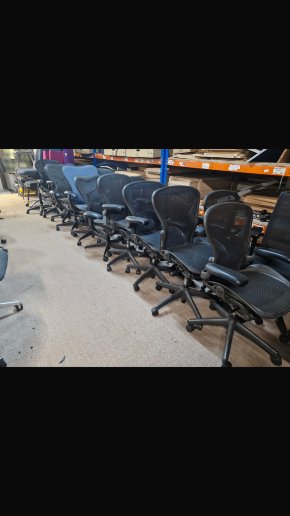 Herman miller Aeron ergonomic office chairs (40 available)