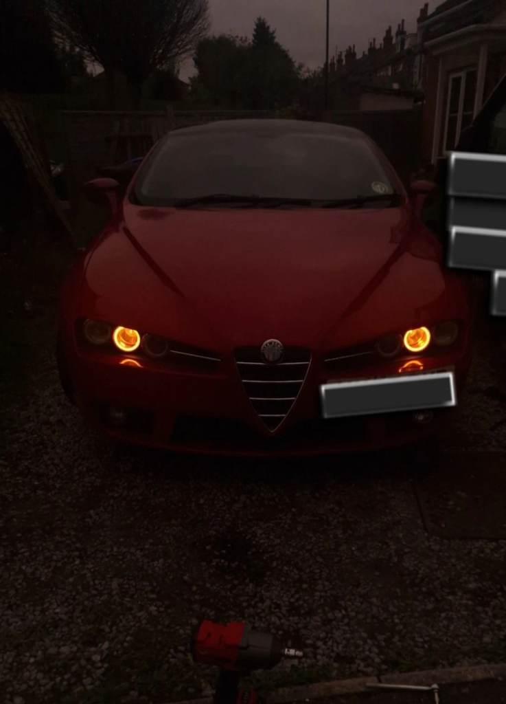 Alfa Romeo 159 Brera Halo Angel Eyes Headlight
