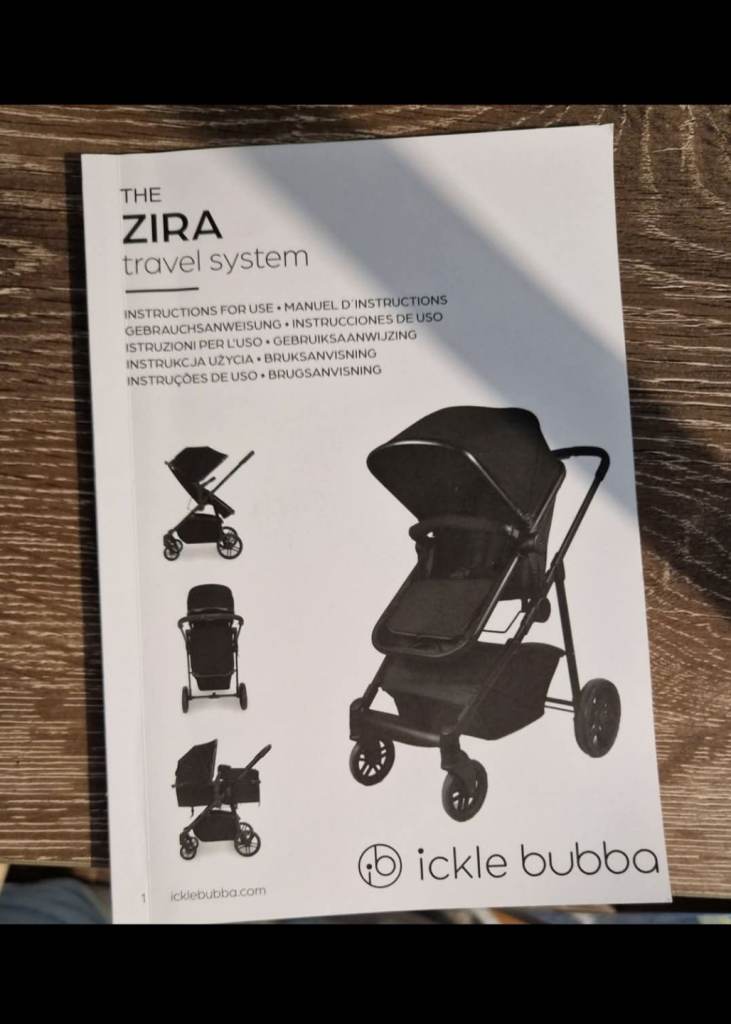 Ickle bubba 3 in 1 travel system 