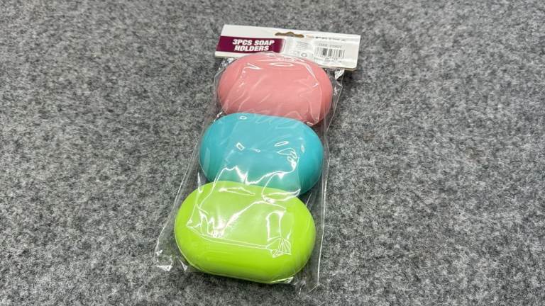 3‑Pack Soap Holders
