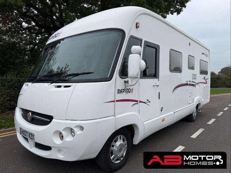 RAPIDO 9087DF | A CLASS FIXED BED | 4 BERTH 4 BELTS | RARE 3.0L