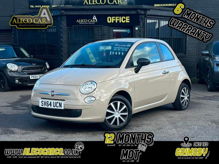 FIAT 500 1.2 500 1.2 Pop Brown Manual Petrol 2014