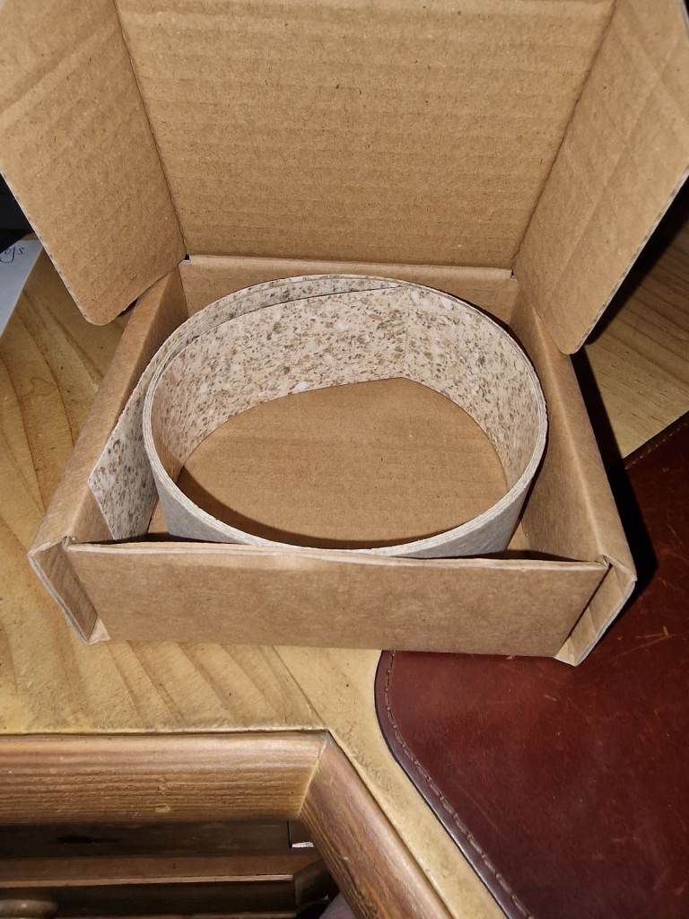 Worktop edging Taurus beige 1.53m x 45mm 2 boxes NEW