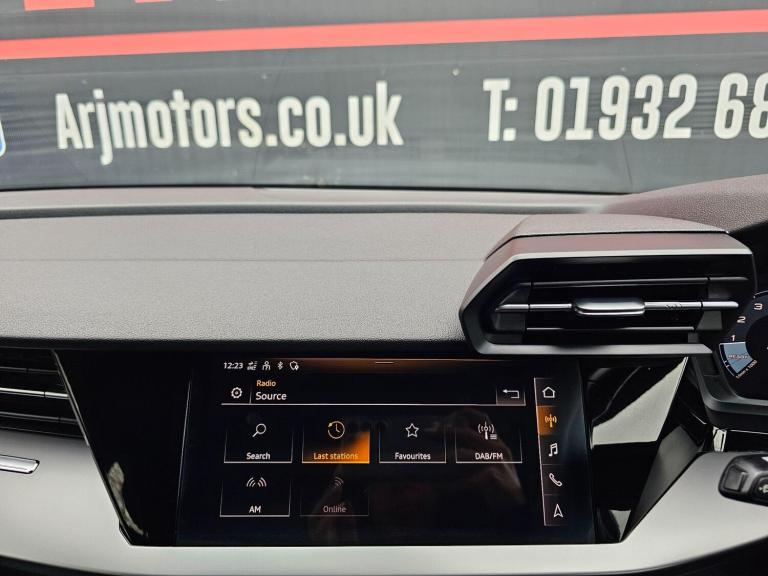 2021 Audi A3 1.5 TFSI 35 Sport Sportback Euro 6 (s/s) 5dr HATCHBACK Petrol Manual