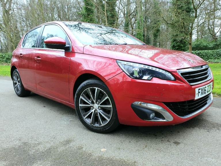 2016 PEUGEOT 308 ALLURE 1.6 HDI BLUE*1-OWNER*FSH*£20-TAX*SAT-NAV*BL-TOOTH*XENONS*DAB*USB-AUX*EURO-6