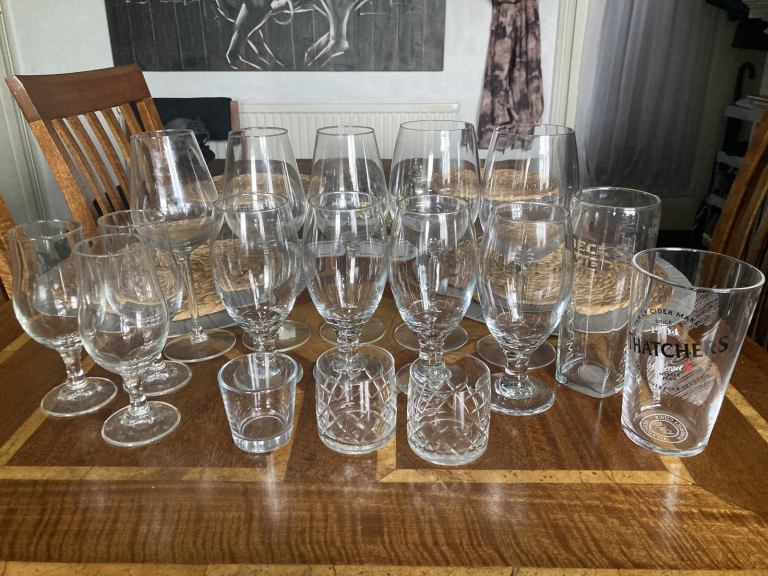 Tumbler and Alcoholic Glasses Collection 