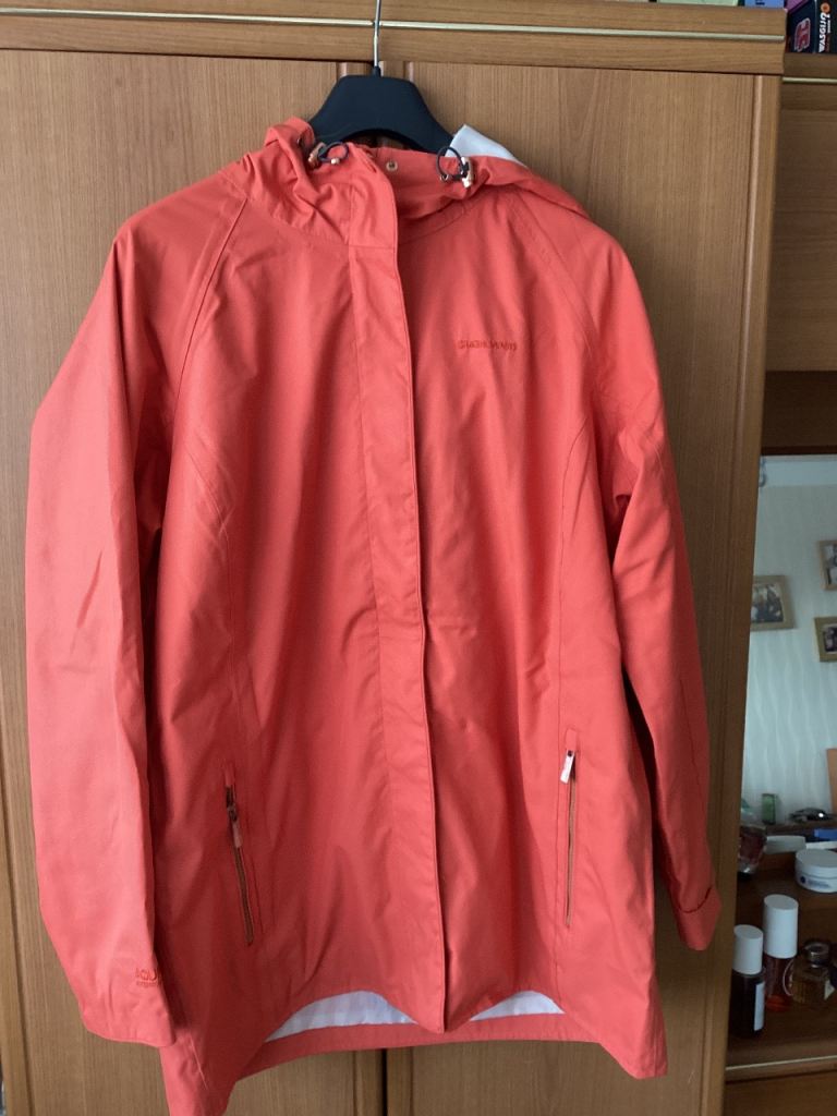 Regatta Women's Orange Waterproof Jacket – Good Condition