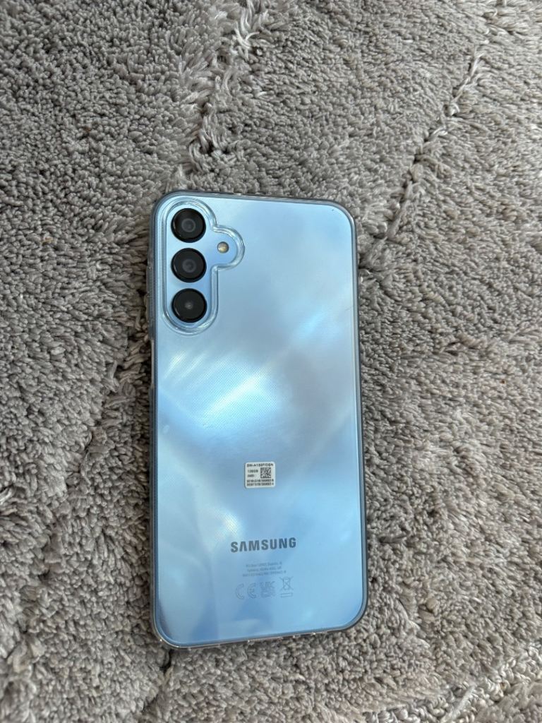 Samsung A15 Phone - Light Blue, As Good As New