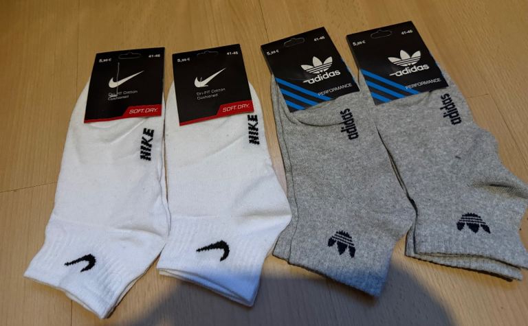 image for Nike & adidas socks 