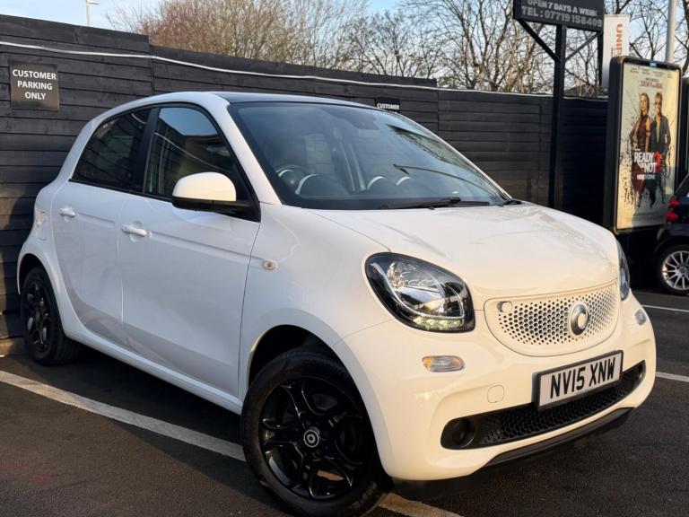 2015 smart forfour 1.0 Prime Euro 6 (s/s) 5dr HATCHBACK Petrol Manual
