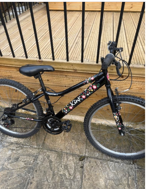 Girls/Ladies Apollo Kinx 24'' Wheel Mountain Bicycle 13'' Frame with New Chain and Tyre