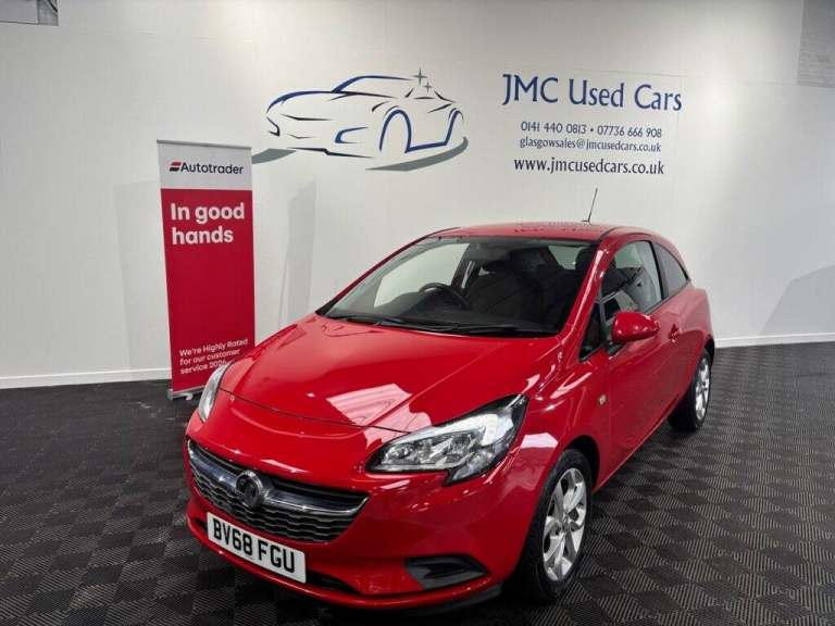 2018 Vauxhall Corsa 1.4 [75] Sport 3dr [AC] HATCHBACK PETROL Manual