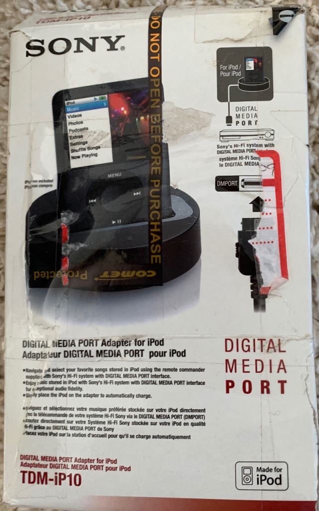 SONY DIGITAL MEDIA PORT ADAPTER TDM-iP10