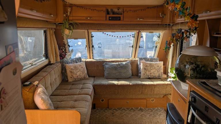 Buccaneer clipper twin axle caravan 