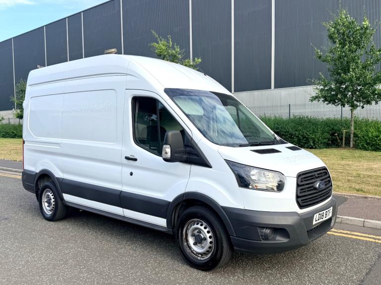 2018/18 FORD TRANSIT 2.0 TDCI 130 PS-L2H3-WORKSHOP/FITTERS VAN-MWB H/ROOF-EX BT!