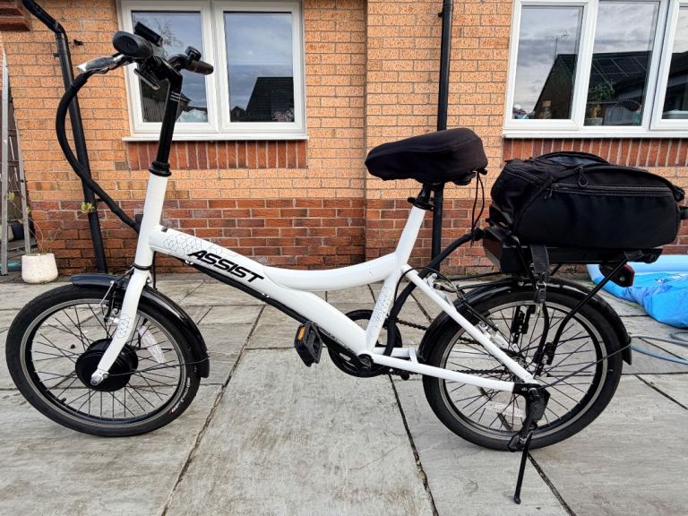 Halfords Assist hybrid bike 