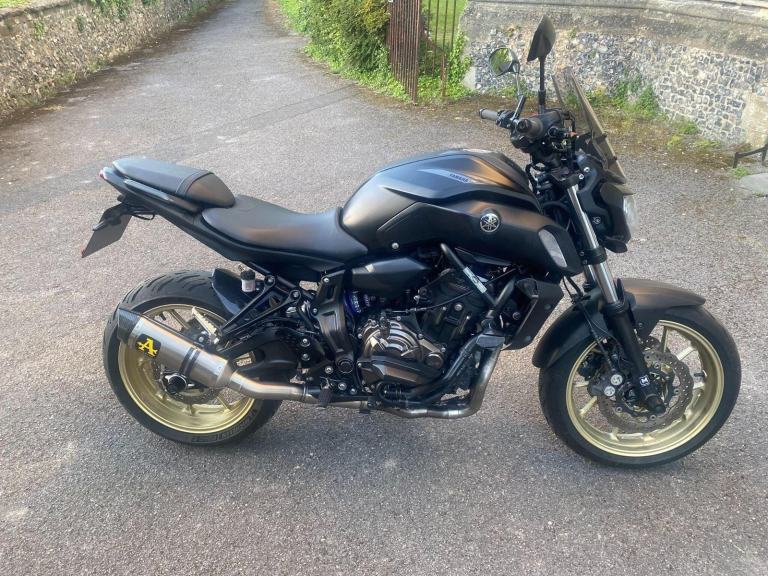 2018 Yamaha MT-07 700 ABS Hyper-naked Euro 4