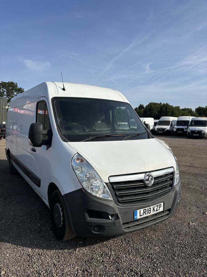 2018 Vauxhall Movano 2.3 CDTI H2 Van 130ps PANEL VAN DIESEL Manual