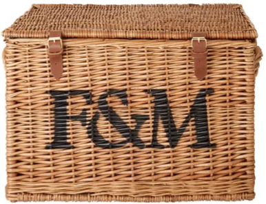 image for F&M Wicker Basket