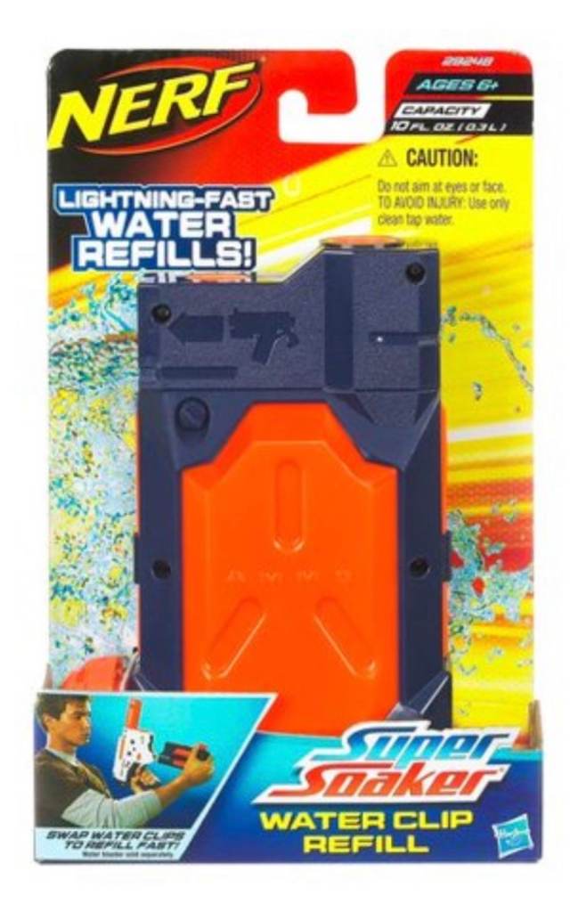 Nerf super soaker water refill